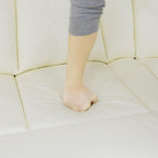 Power Recliner Sofa Set with LED Lights, Includes a Manual Loveseat and a 3 - Image 5