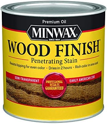 Minwax 223004444 Wood Finish, Early American, 1/2 Pint by Minwax