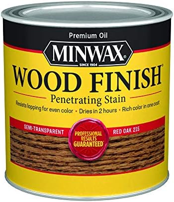 Minwax Wood Finish, Red Oak, 1/2 Pint by Minwax