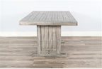 Pemberly Row 4-Pieces Dining Set Wood, Rectangular in Alpine Gray - Image 3