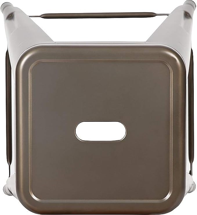 Flash Furniture Lily 24" High Metal Counter-Height, Indoor Bar Stool in Gun - Image 9