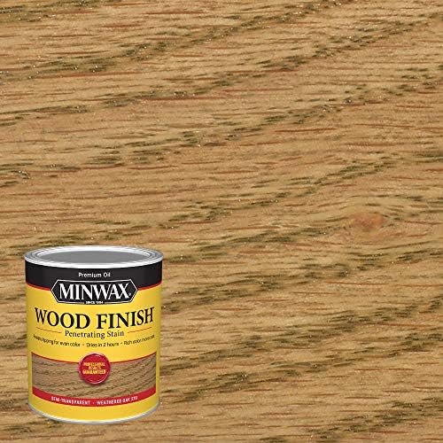 Minwax 1 qt Minwax 70047 Weathered Oak Wood Finish Oil-Based Wood Stain - Image 3
