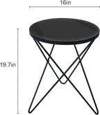 HLR Modern Round Side Table, End Table - Image 2