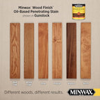 Minwax 700454444 Wood Finish, Gunstock, 1 Quart - Image 2