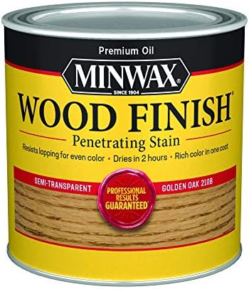 Minwax Wood Finish, Golden Oak, 1/2 Pint by Minwax