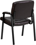 Flash Furniture Haeger LeatherSoft Tufted Executive Reception Chair - Image 5