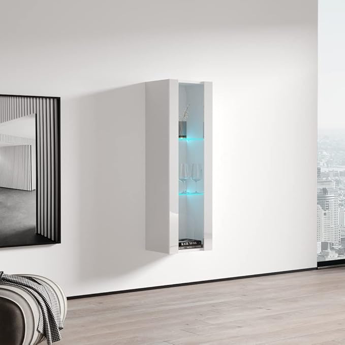 Meble Furniture Freestanding Bookcase Cabinet Type-21 — Customizable 16-Color - Image 4