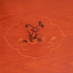 Folding Table, Korean Tatami Dining Table/Tea Room Table/Kang Table/Low Wooden - Image 5
