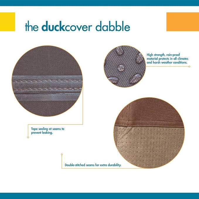 DUCKCOVERS Ultimate Waterproof 58 Inch Deep Loveseat Cover, Patio Furniture - Image 10
