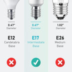Maelsrlg E17 LED Bulb 6W, Intermediate Base Spotlight Bulb, Warm White 3000K - Image 2