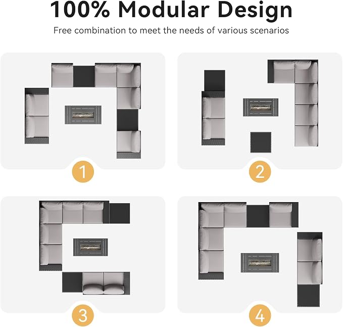Aoxun Patio Furniture Sets - Image 9