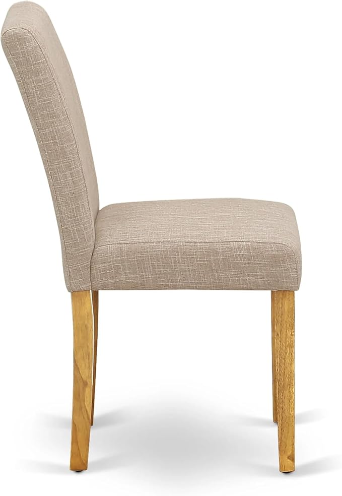 East West Furniture ABP4T04 Abbott Parson Dining Chairs - Image 6