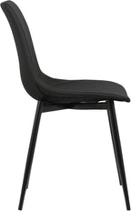 Armen Living Monte Mid Century Modern Dining Accent Chair - Image 8