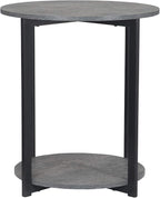 Household Essentials Jamestown Round Side End Table - Image 10