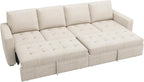 HONBAY Modular Sectional Sleeper Sofa - Image 7