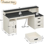 TVU Farmhouse Computer Desk - Image 2