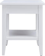Leick Home Laurent 20 in. Solid Wood End Table - Image 11
