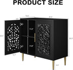 ARTPOWER Vintage Accent Cabinet - Image 2