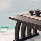 Bamboo Japanese Floor Table, Small Coffee Table & Tea Table, Altar Table - Image 3