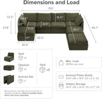 mopio Oversized Modular Sectional Sofa - Image 2