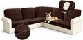 Arfntevss Sectional Couch Covers L Shape Couch Cushion Covers Slipcovers Fitted by Arfntevss