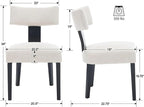 VESCASA Upholstered Dining Chairs - Image 6