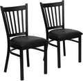 Flash Furniture Hercules Series Vertical Back Metal Restaurant Chairs, by FlashFurniture
