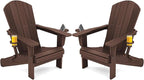 SERWALL Adirondack Chair with Cup Holders by SERWALL