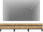 WAMPAT Modern TV Stand for 32-110 Inch TVs, Wood Entertainment Center - Image 4