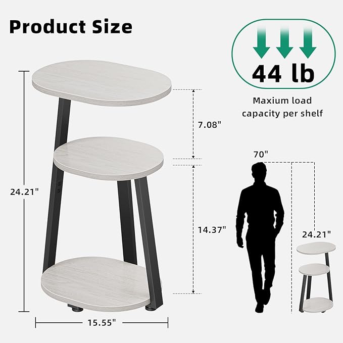 Kalrin Side Table, Small End Table - Image 2