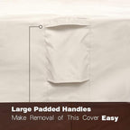 VAILGE 2-Seater Heavy Duty Patio Deep Bench Loveseat Cover, 100% Waterproof - Image 5