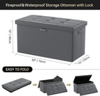 DocSafe Storage Ottoman Bench - Image 2