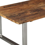 Coffee Table Solid Reclaimed Wood 39.4"x23.6"x15", Side Table, Center Table - Image 7