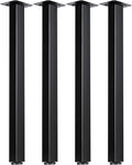 LCSDLHLSY Table Legs 28 inch, Adjustable Metal Furniture Legs, DIY Computer by LCSDLHLSY