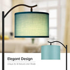 BoostArea Floor Lamp for Living Room, LED Arched Floor Lamp, Tall Modern - Image 4