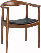 Kennedy Armchair, Mid Century Modern Dining Chair, PU Upholstered Kennedy Chair by BuyFurnitureInForsho