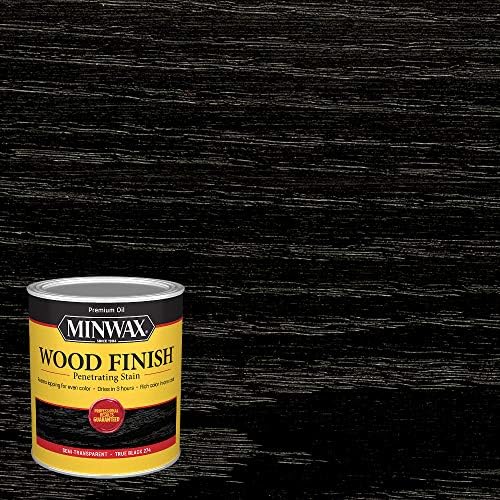 Minwax Wood Finish, True Black, 1 Quart - Image 3