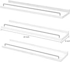 RYOFOBETTO 22 inches Long Floating Shelves, Bathroom Decor Shelves Over Toilet - Image 3