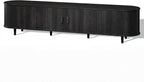 80" Mid Century Modern TV Stand, Wood TV Consoles - Image 9