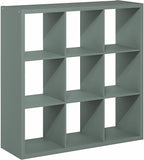 Furinno Cubicle Book Shelf, 9-Cube Bookshelf, Extra Thick Frame Reversible - Image 7