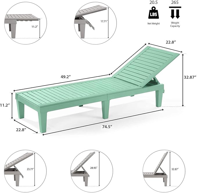 Nestl Sun Tanning Chair - Image 3