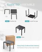Ciokea Aluminum Foldable Lounge Chairs Set of 2 - Image 8