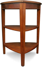 Shield Solid Wood Tiered End Table - Image 5