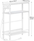 HOOBRO Small Narrow Side Table - Image 3