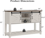 LUXOAK Farmhouse Entryway Table - Image 2