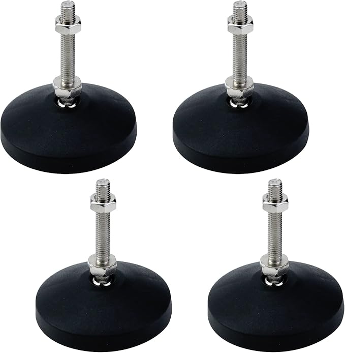 Antrader Heavy Duty Leveling Feet, M8×50 Adjustable Furniture Feet by Antrader