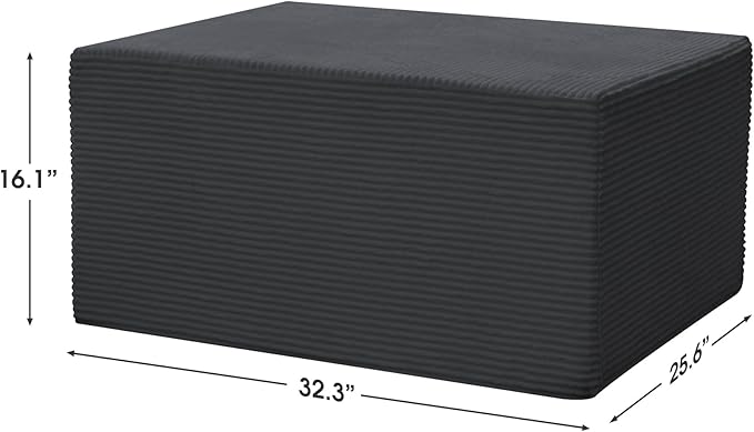 Ottoman for Cloud Sectional Boneless Couches Living Room, Modular Ottoman for - Image 3