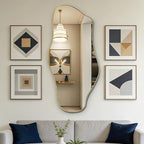 Irregular Wall Mirror, Modern Organic Shaped Mirrors - Image 8