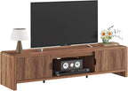 FATORRI TV Stand for 75/65/55 Inch TVs, Farmhouse Entertainment Center by FATORRI