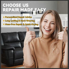 Black Leather Repair Kit for Furniture, Leather Seat Repair Kit for Cars - Image 7